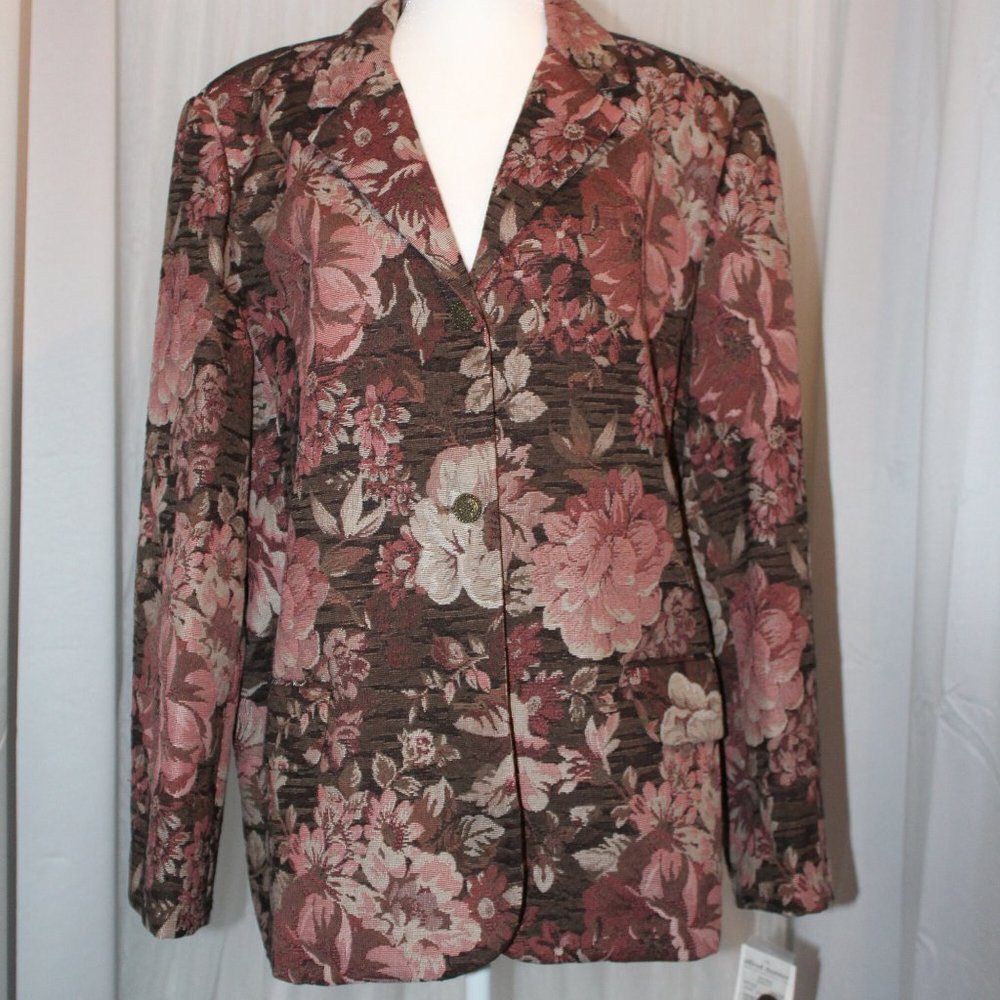 Alfred Dunner Tapestry Blazer